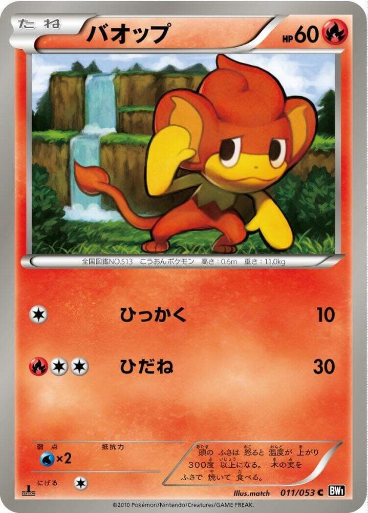 Oshawott 1st Edition