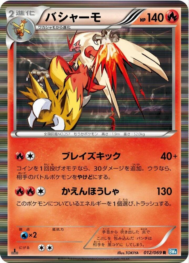 Blaziken 1st Edition Holofoil