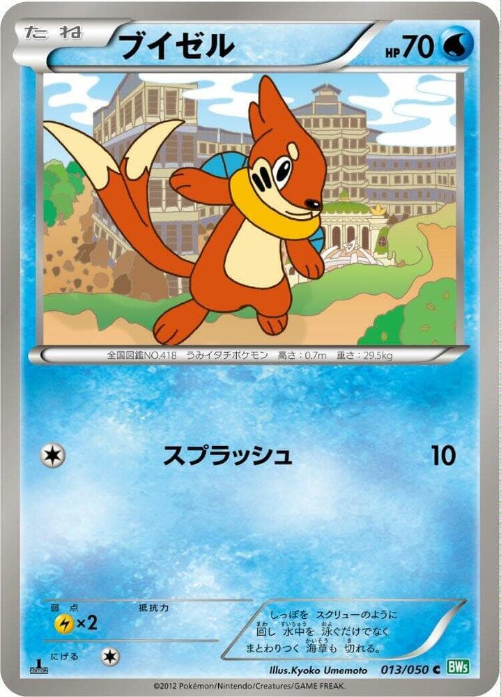 Buizel 1st Edition