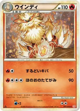 Arcanine 1st Edition Holofoil