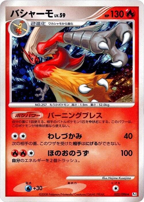 Blaziken 1st Edition Holofoil