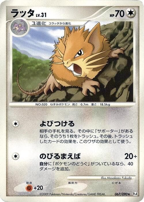 Raticate 1st Edition