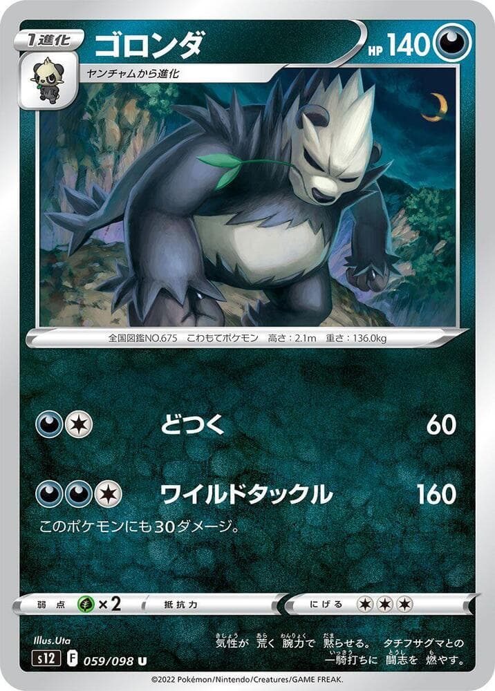 Pangoro, catalogue front