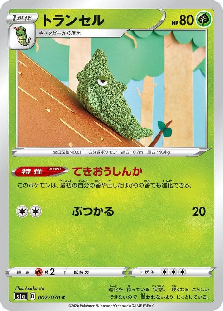 Metapod, catalogue front
