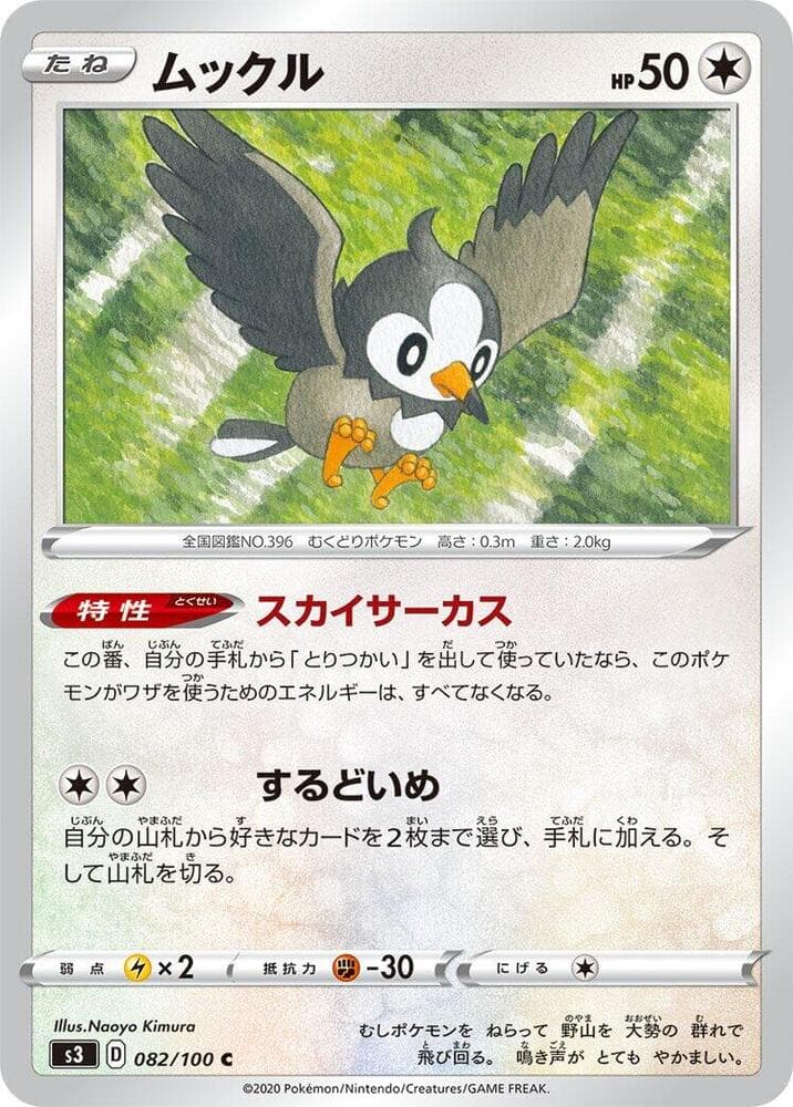 Starly, catalogue front