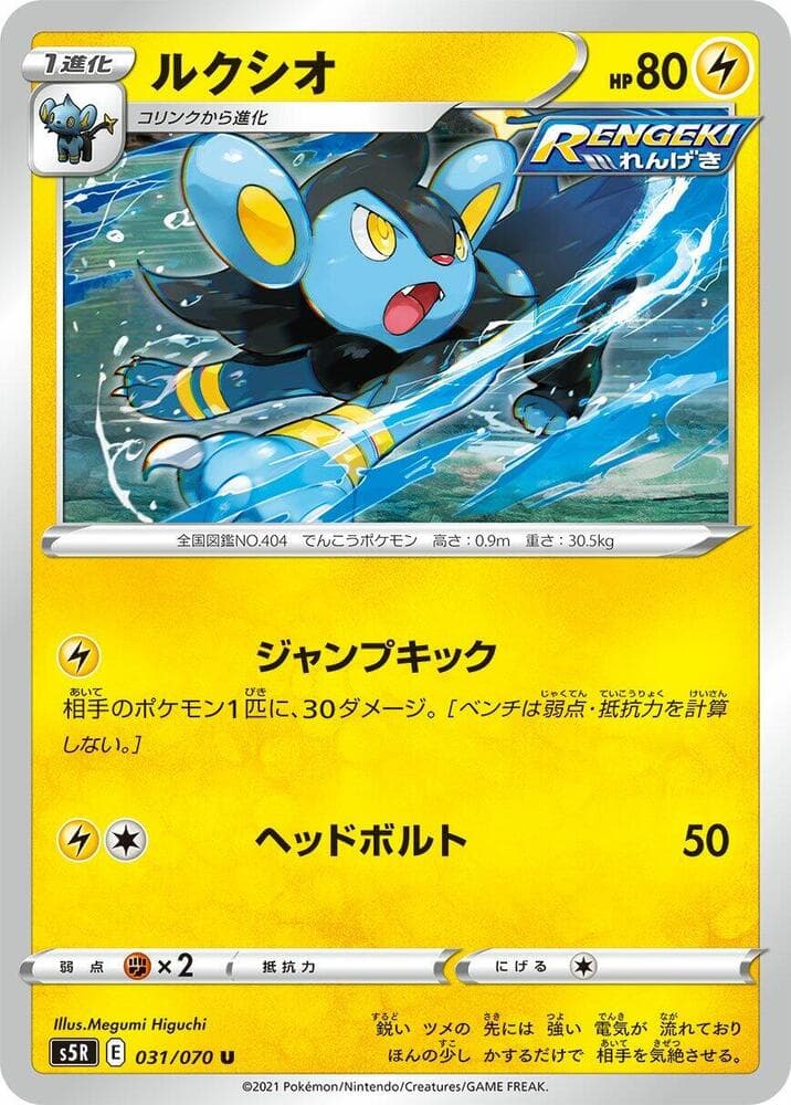 Luxio, catalogue front