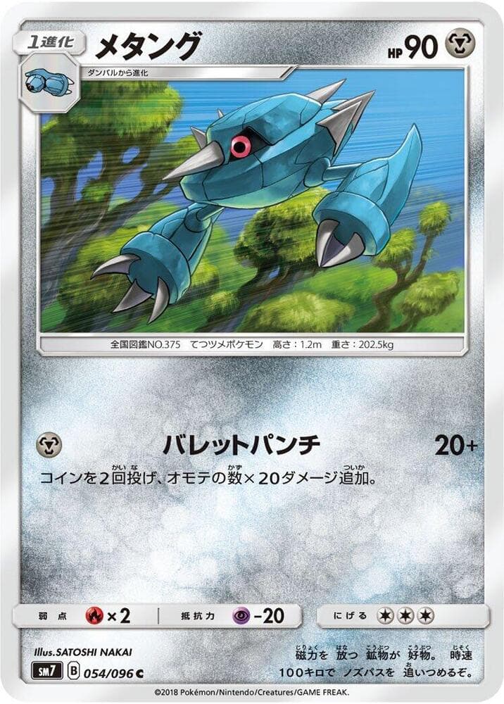Metang, catalogue front