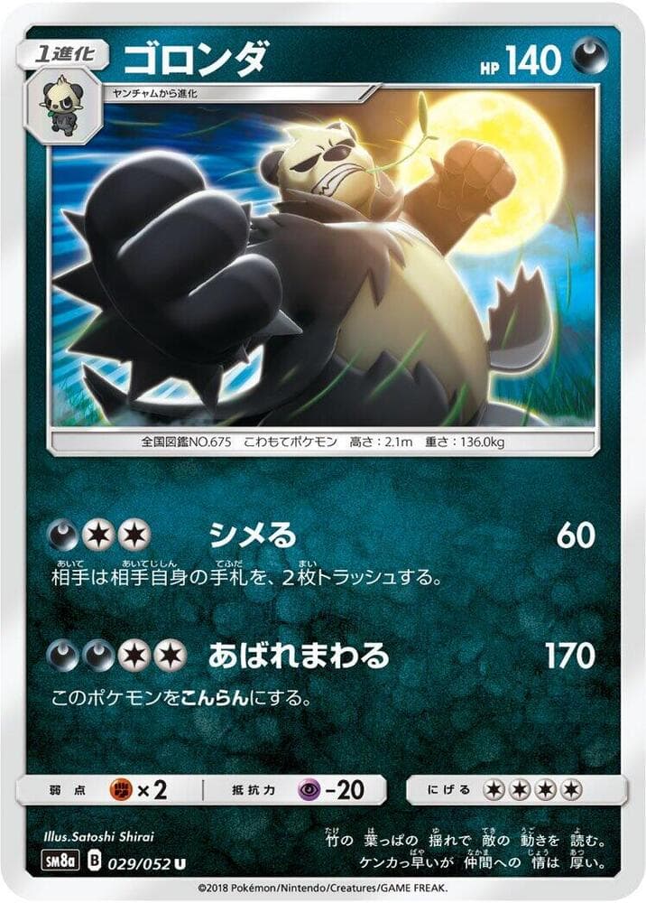 Pangoro, catalogue front