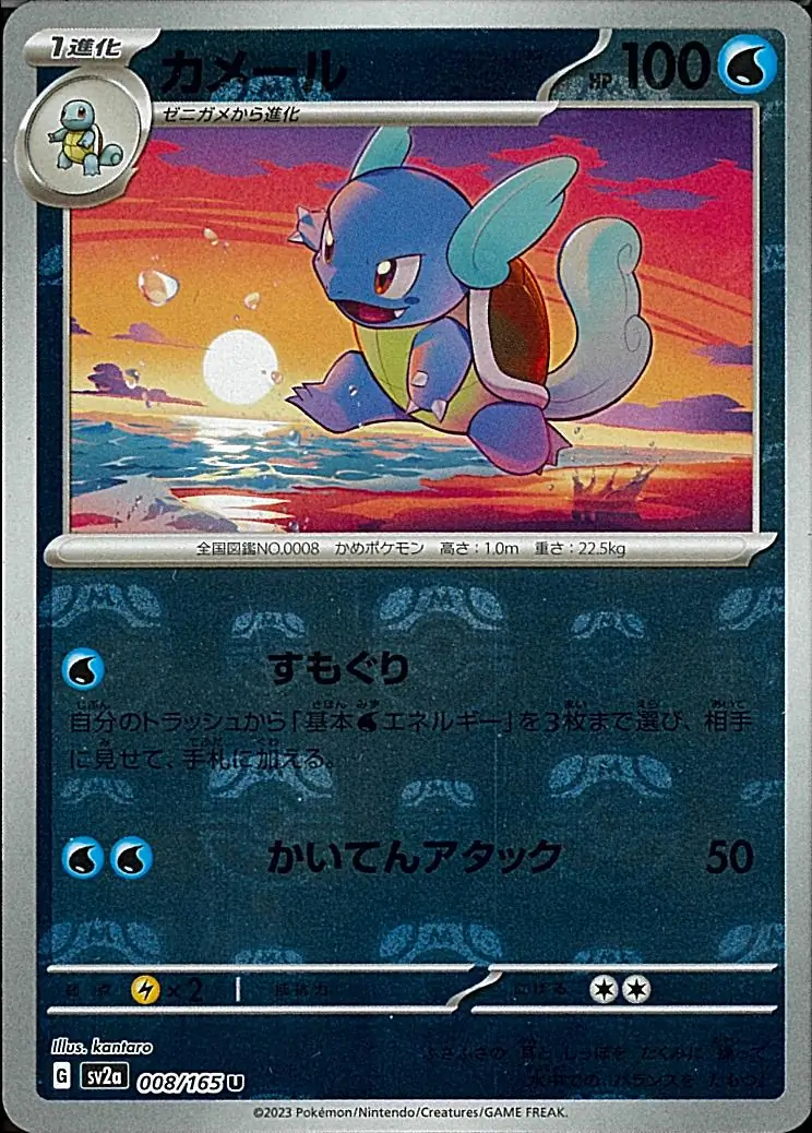 Wartortle Master Ball Holo