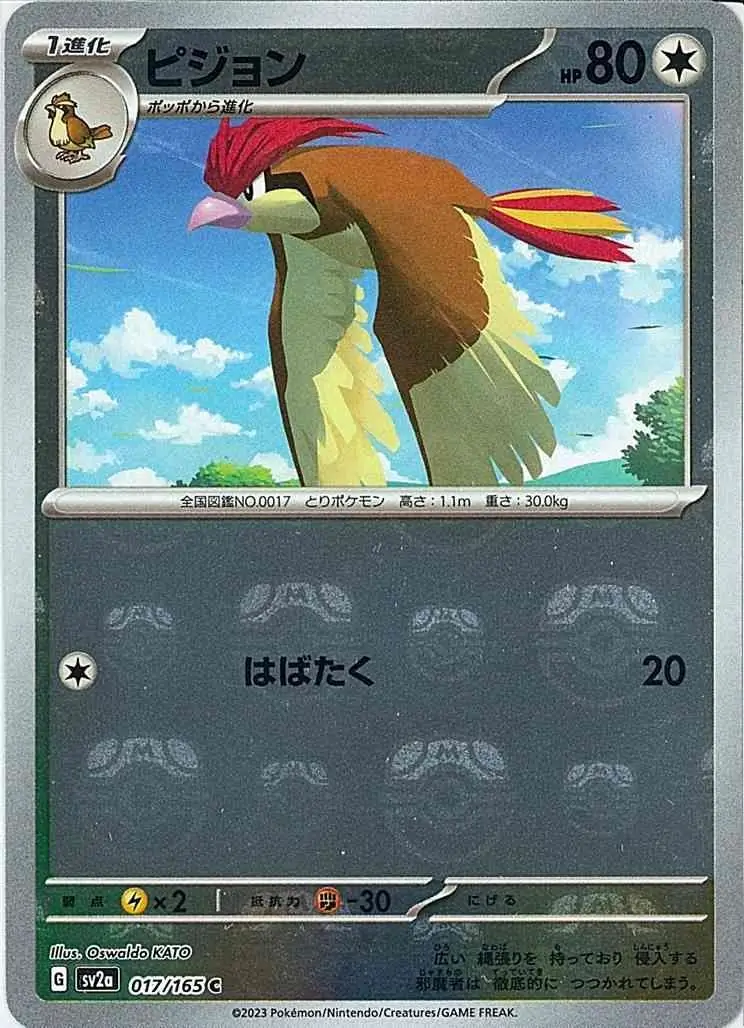 Pidgeotto Master Ball Holo