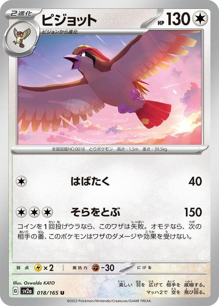 Pidgeot Master Ball Holo