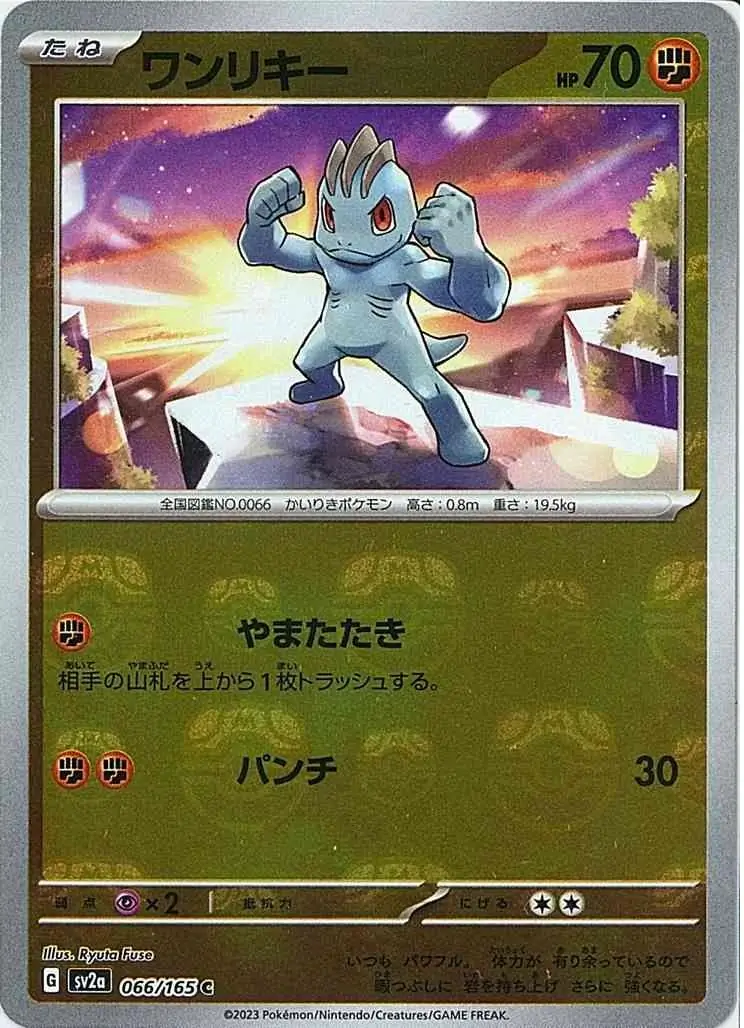 Machop Master Ball Holo