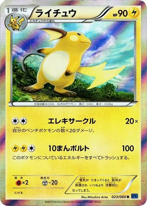 Raichu 1st Edition Holofoil