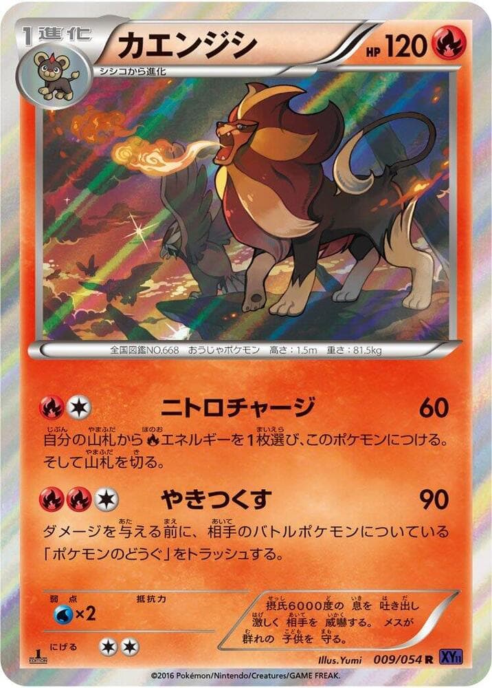 Pyroar 1st Edition Holofoil