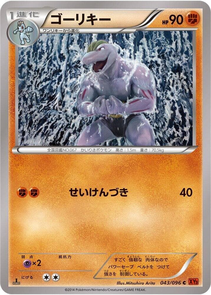 Machoke 1st Edition, catalogue front