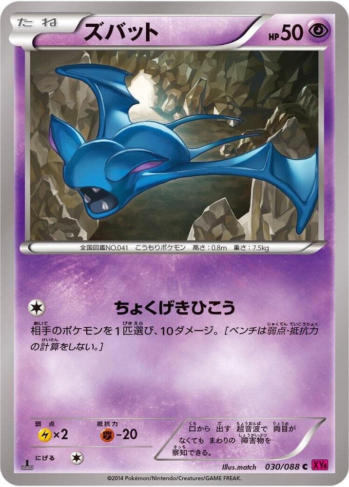 Zubat Unlimited, catalogue front