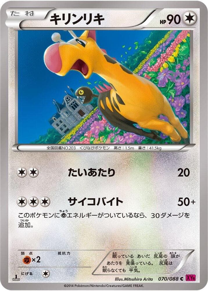 Girafarig Unlimited, catalogue front