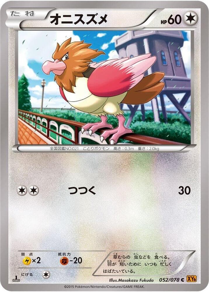 Spearow Unlimited, catalogue front