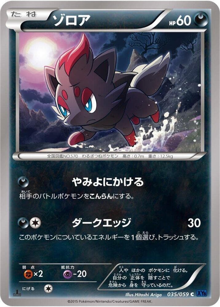 Zorua 1st Edition