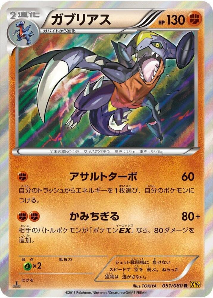 Garchomp 1st Edition Holofoil, catalogue front