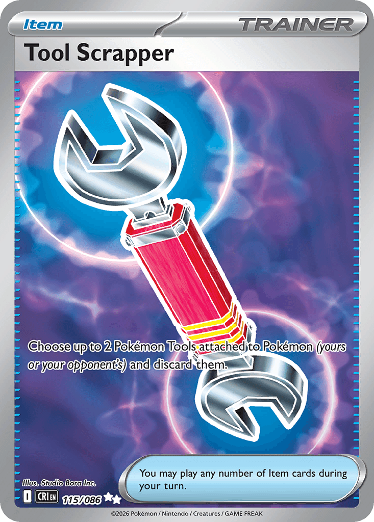 Tool Scrapper, catalogue front