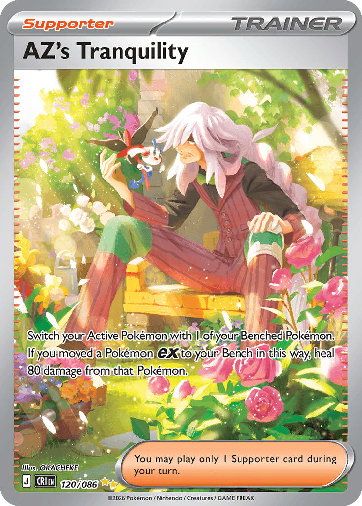 AZ's Tranquility, catalogue front