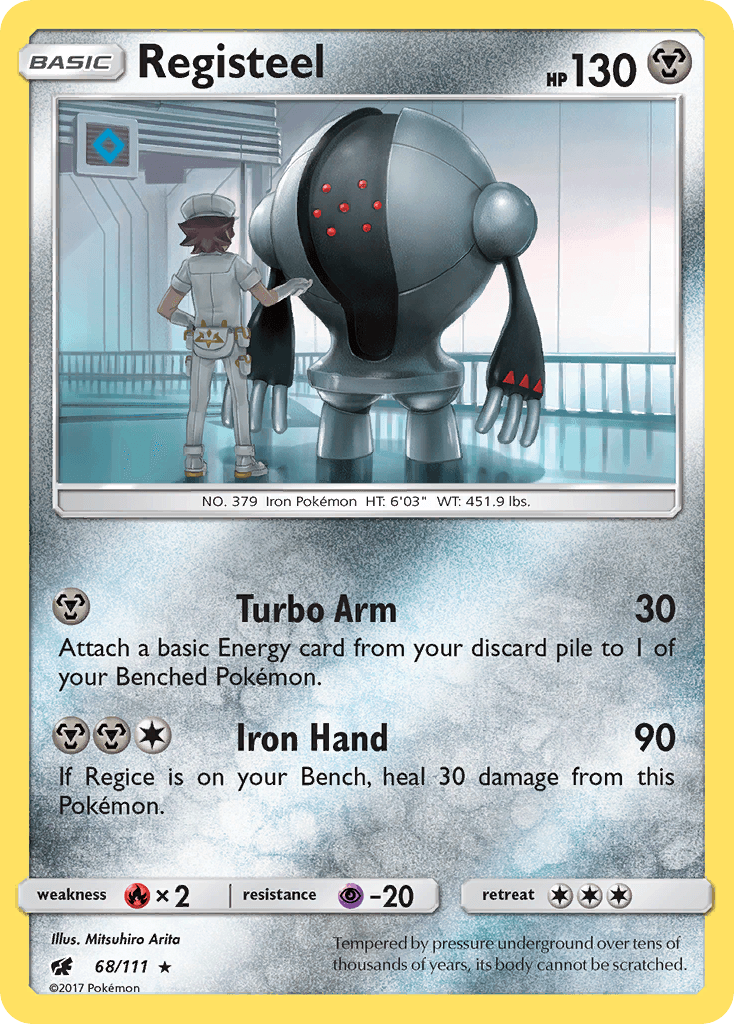 Registeel Cosmos Holo