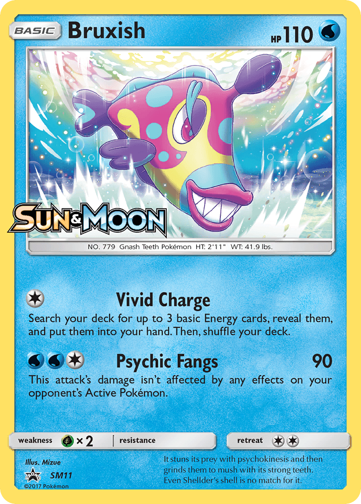 Bruxish Prerelease Holofoil