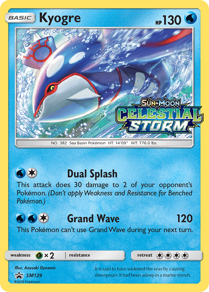Kyogre Prerelease