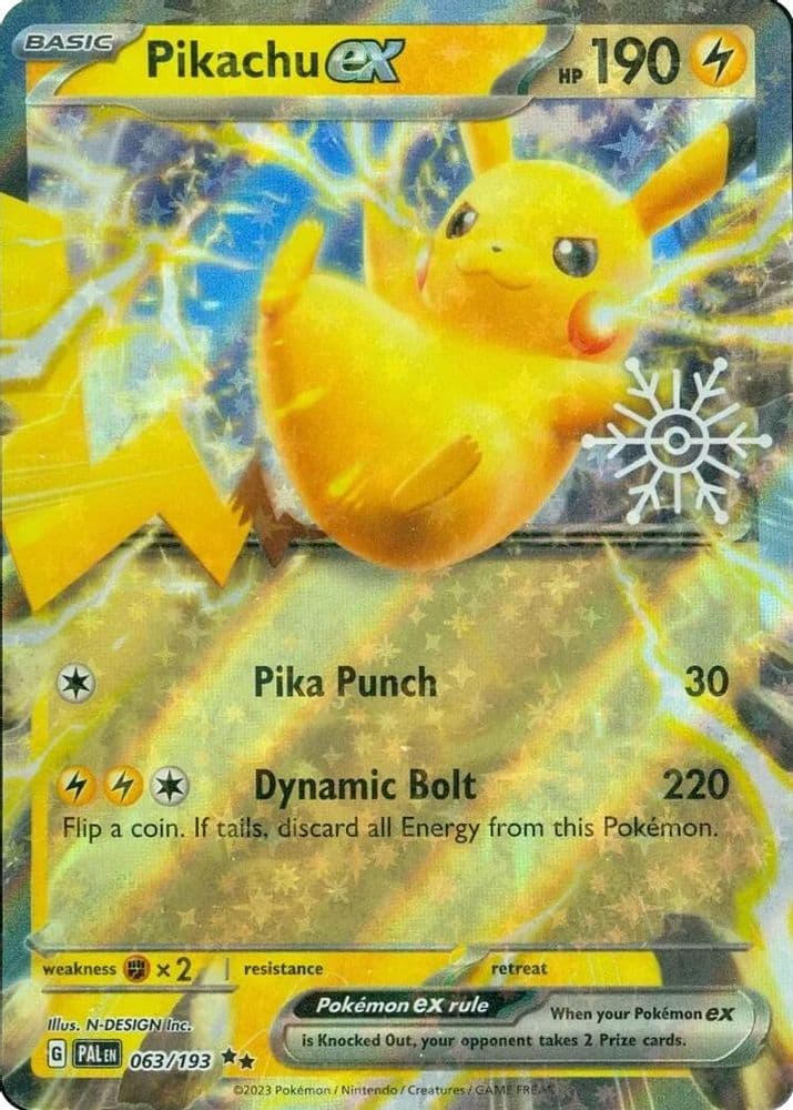 Pikachu ex (Holiday Calendar 2024)