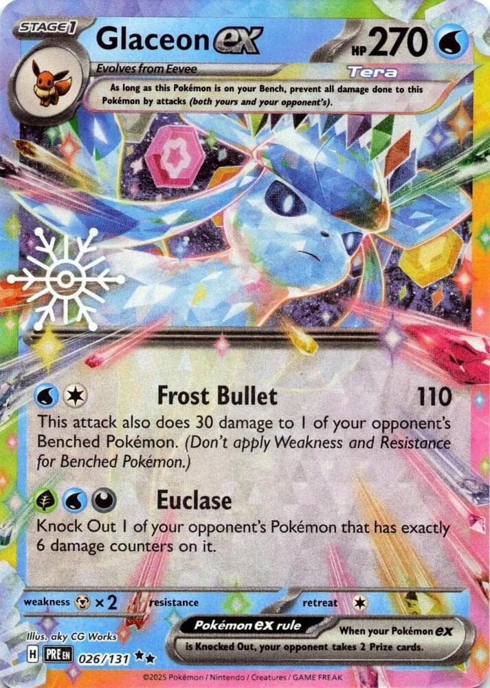 Glaceon ex (Holiday Calendar 2025)