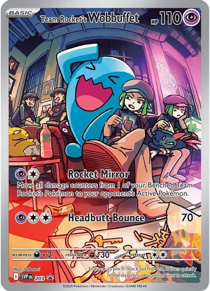 Team Rocket's Wobbuffet (Elite Trainer Box)