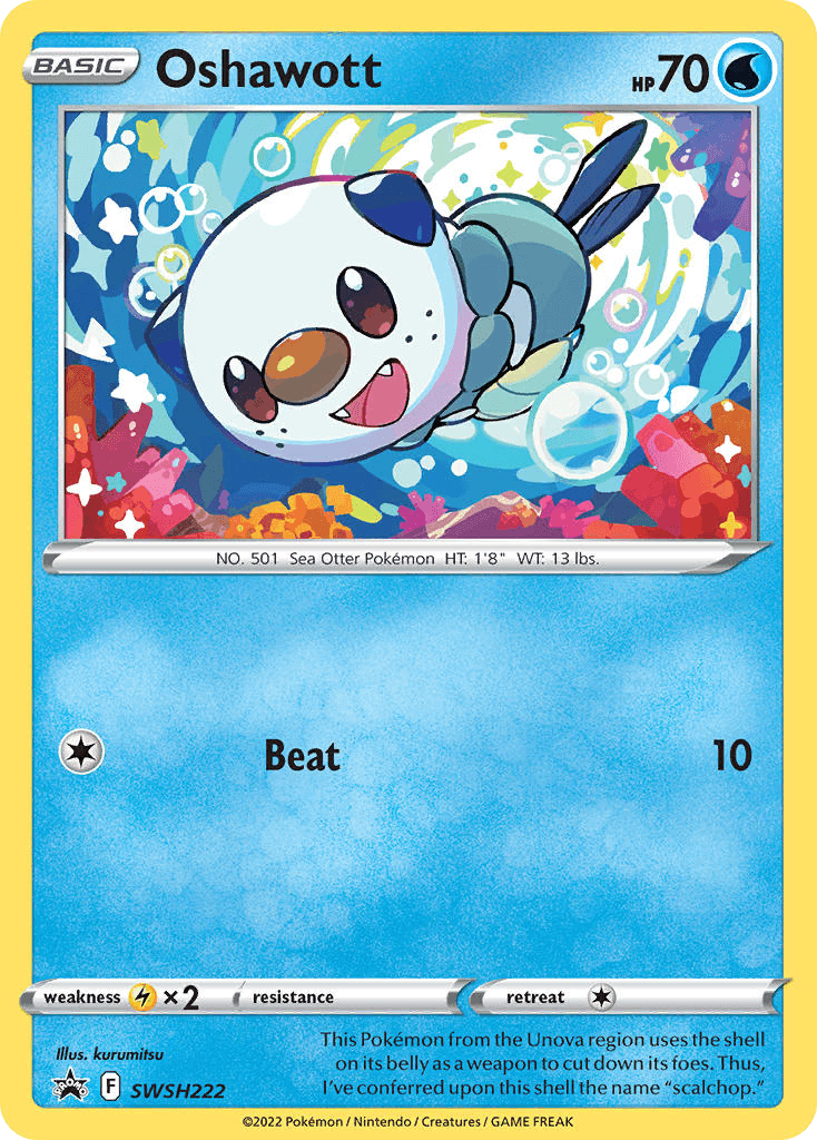 Oshawott Cosmo Holo