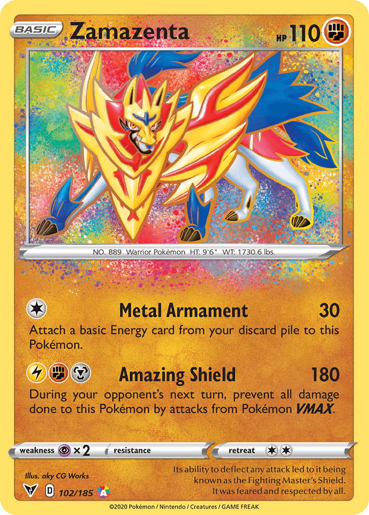 Zamazenta Amazing Rare