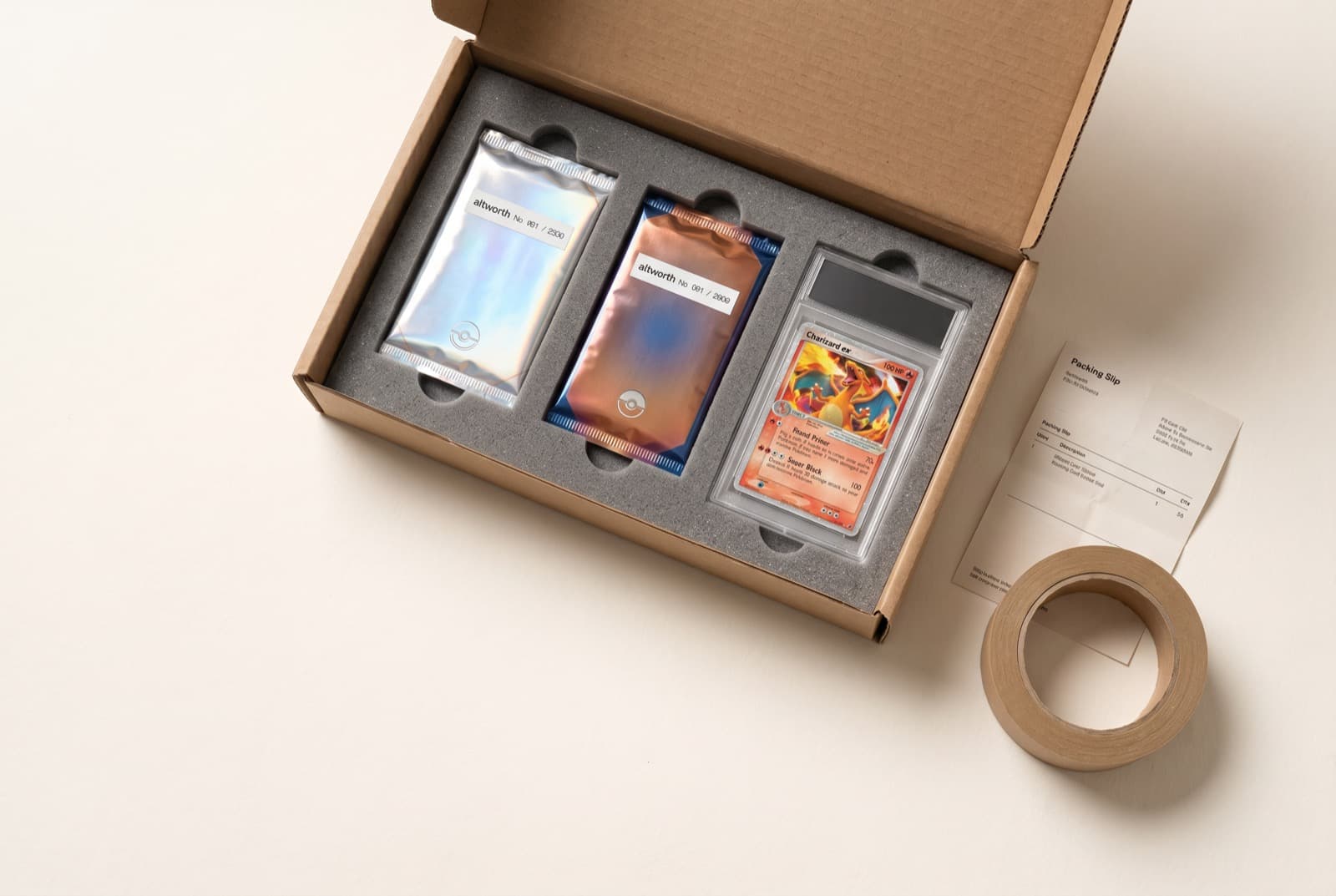 Step 2 — pack and post