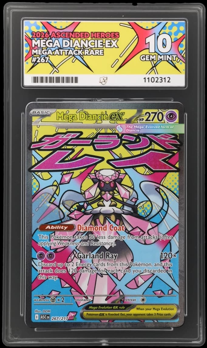 Mega Diancie ex, ACE 10 slab