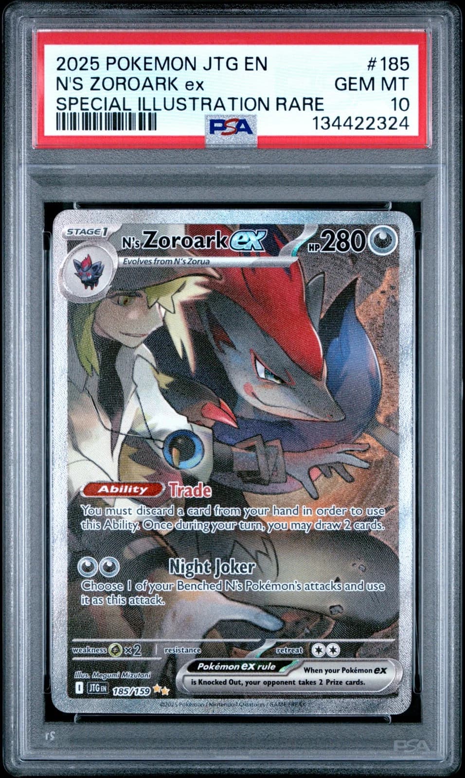 N's Zoroark ex