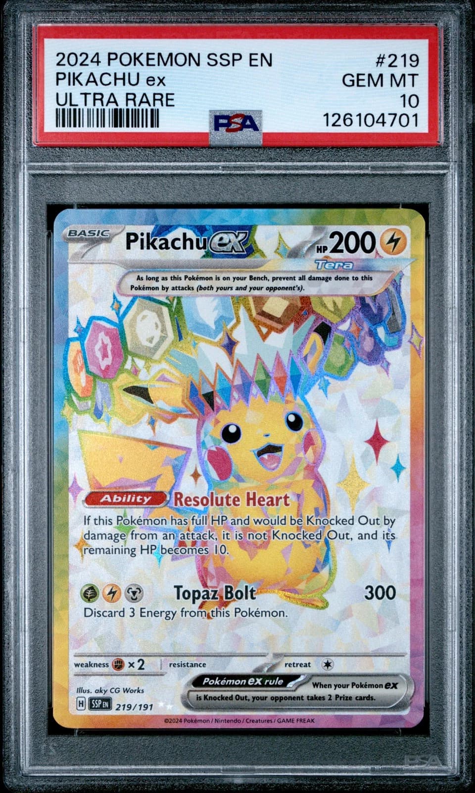 Pikachu ex