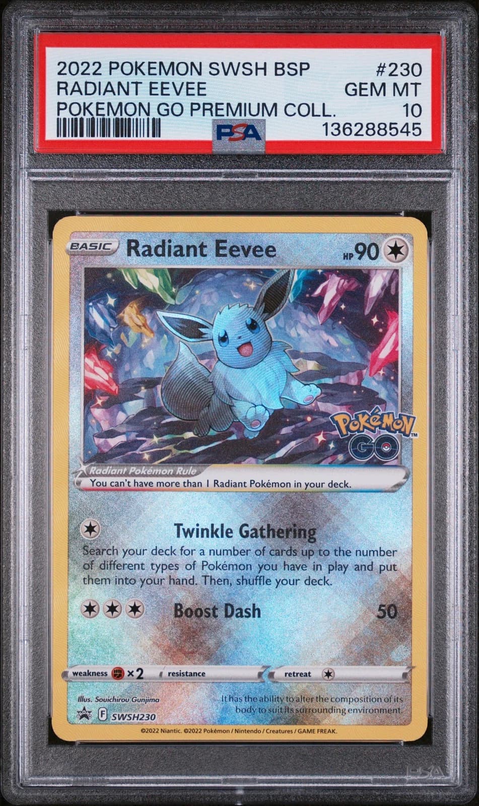 Radiant Eevee #230 (Sword & Shield)