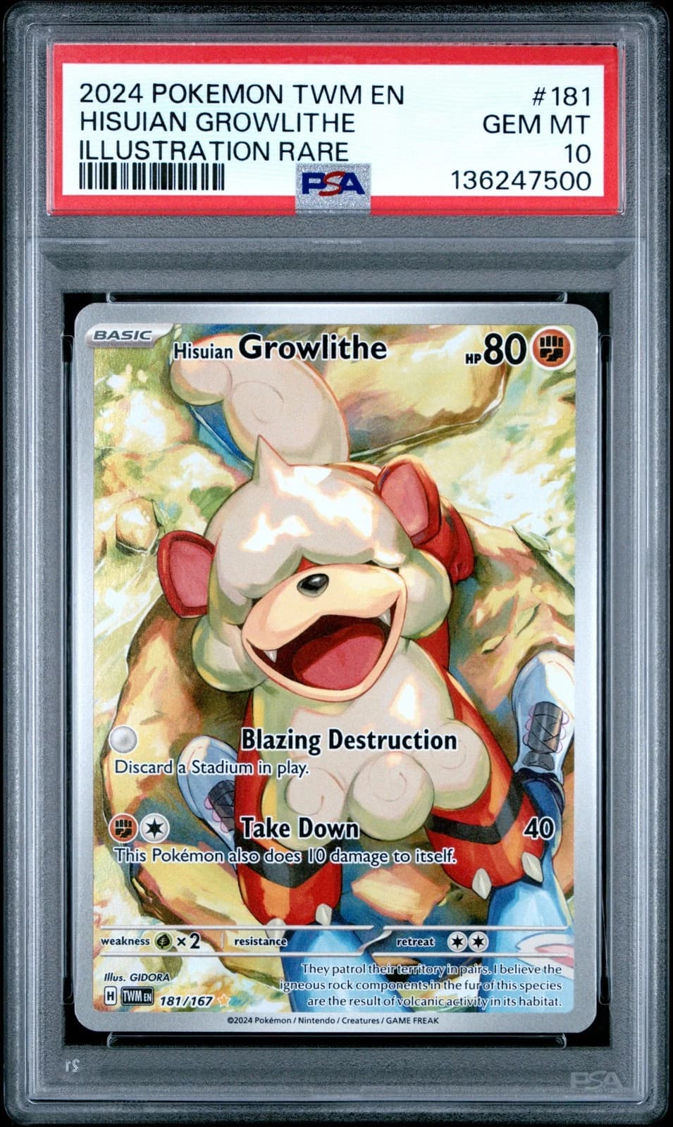 Hisuian Growlithe