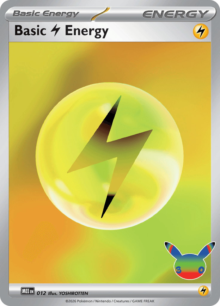 Basic Lightning Energy, catalogue front
