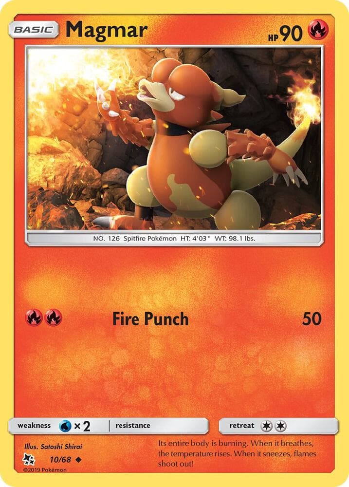 Magmar, catalogue front