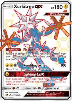 Xurkitree GX, catalogue front