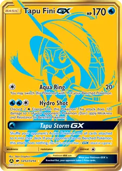 Tapu Fini GX, catalogue front