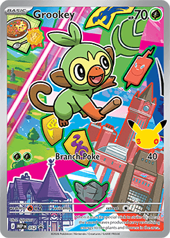 Grookey, catalogue front
