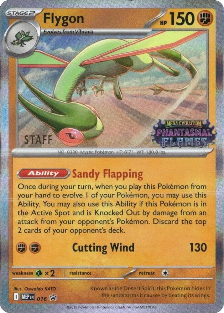 Flygon, catalogue front