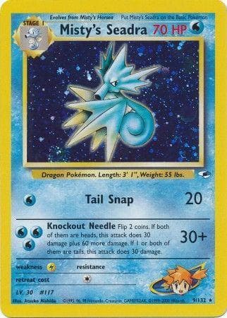 Misty's Seadra, catalogue front