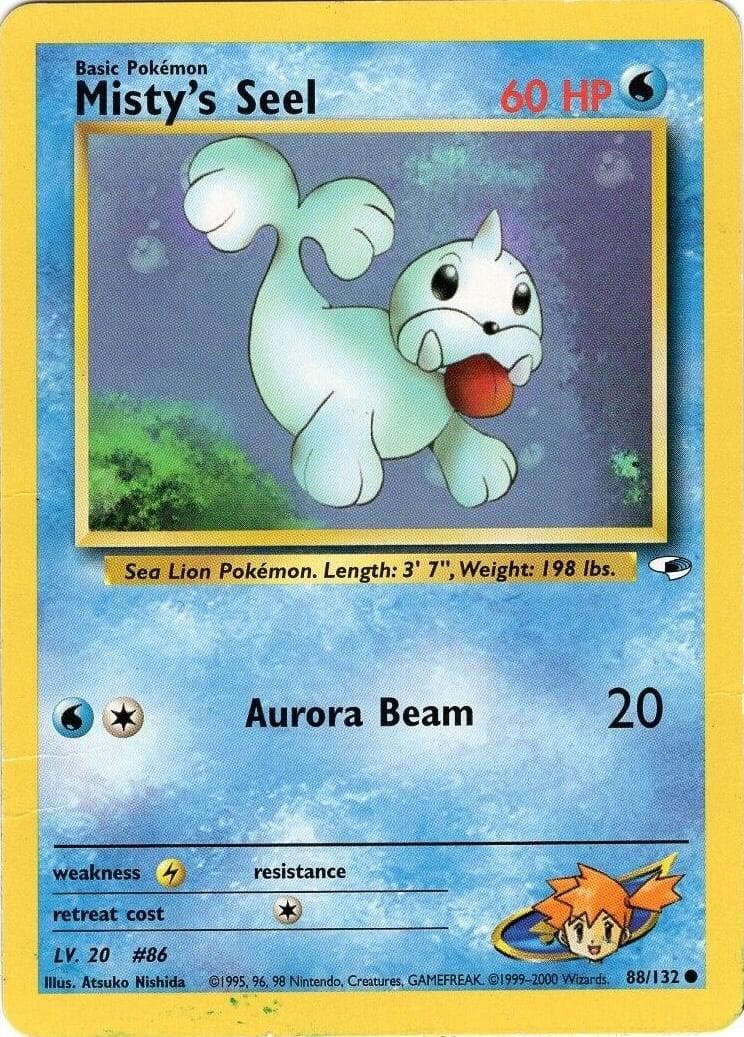 Misty's Seel, catalogue front