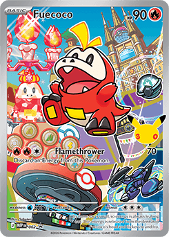 Fuecoco, catalogue front