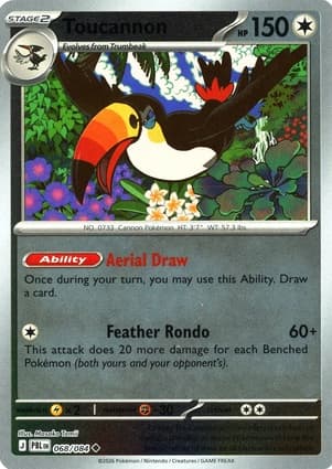 Toucannon, catalogue front